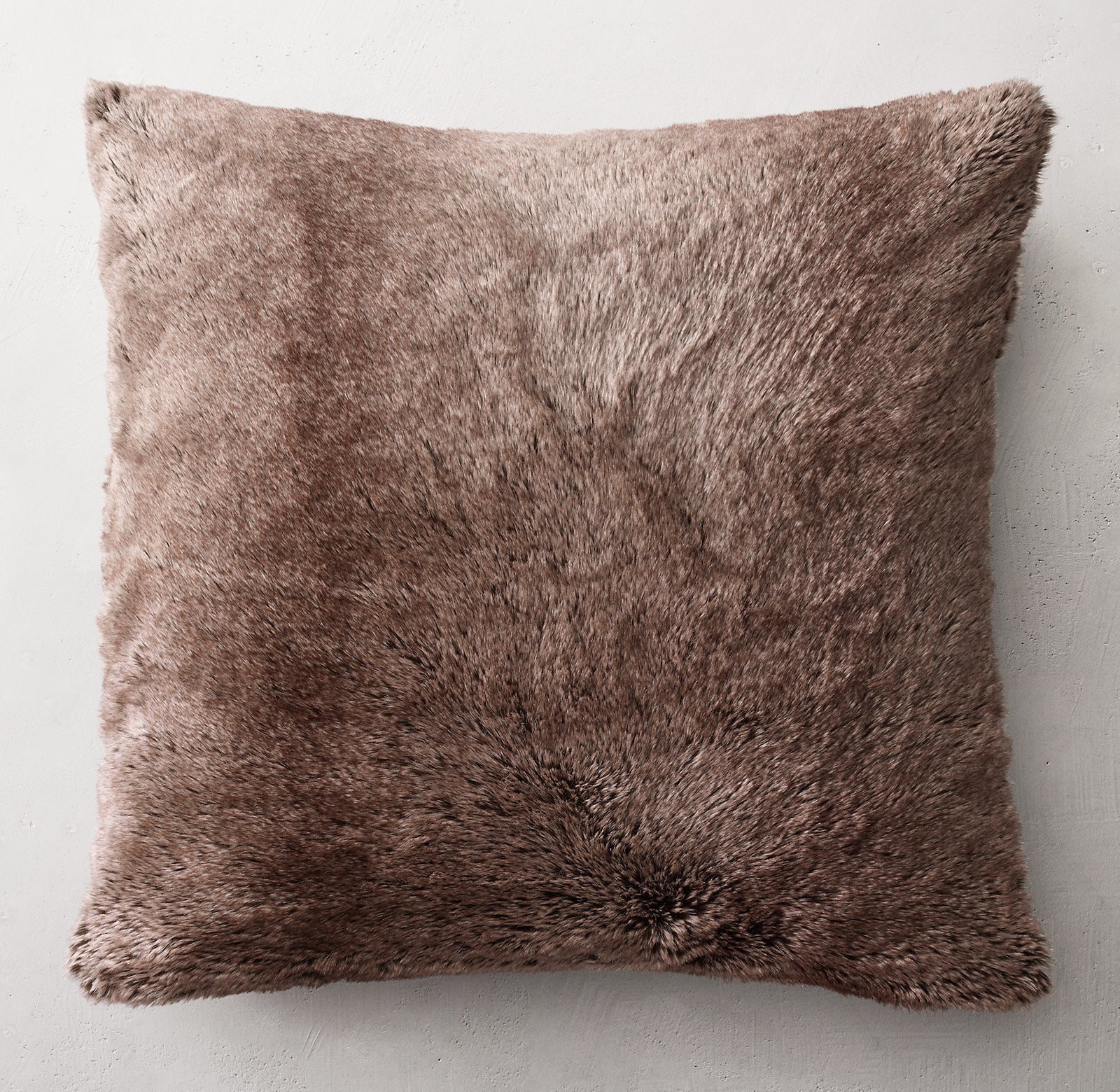 LUXE FAUX FUR PILLOW COVER - SQUARE