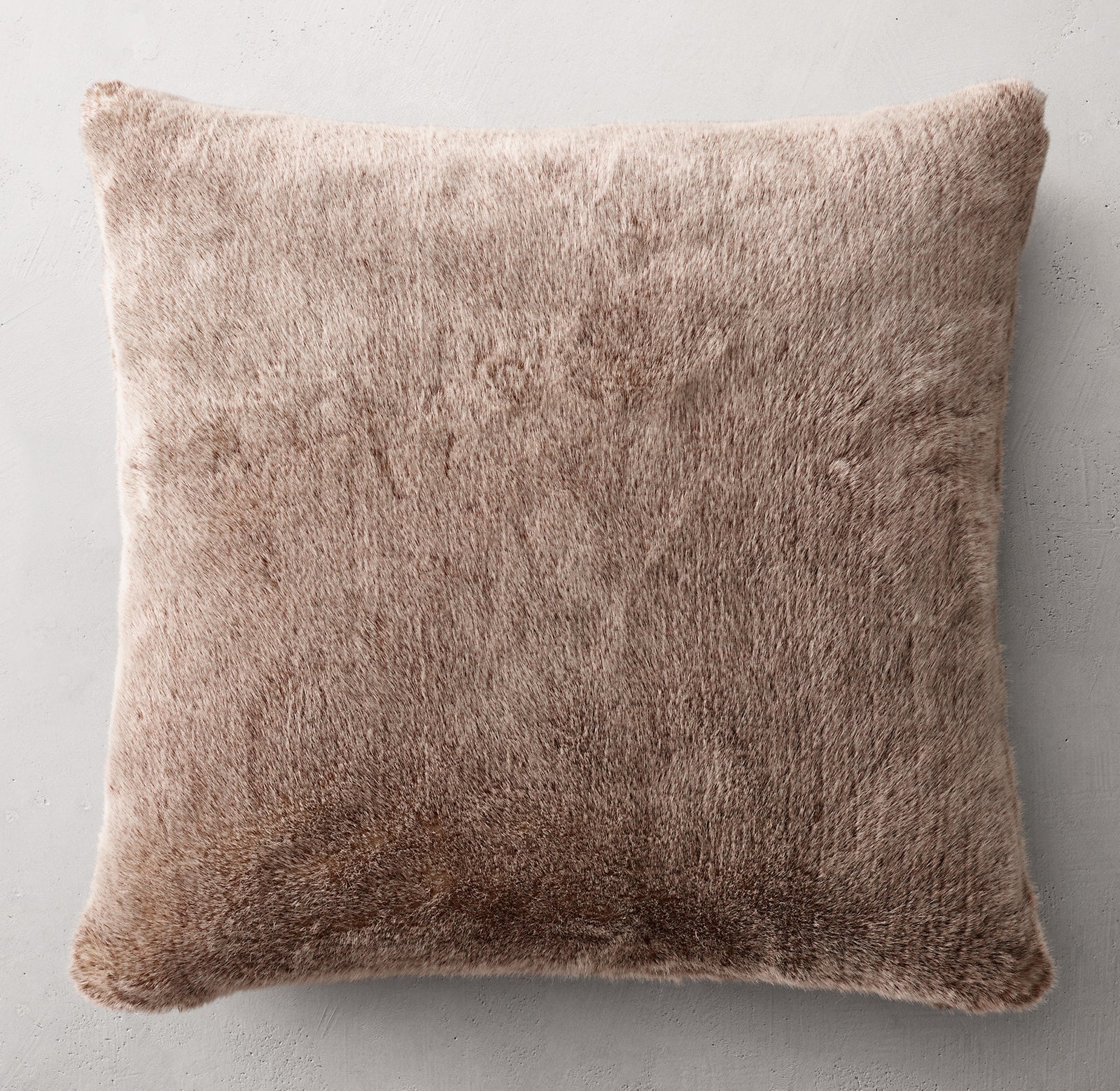 LUXE FAUX FUR PILLOW COVER - SQUARE
