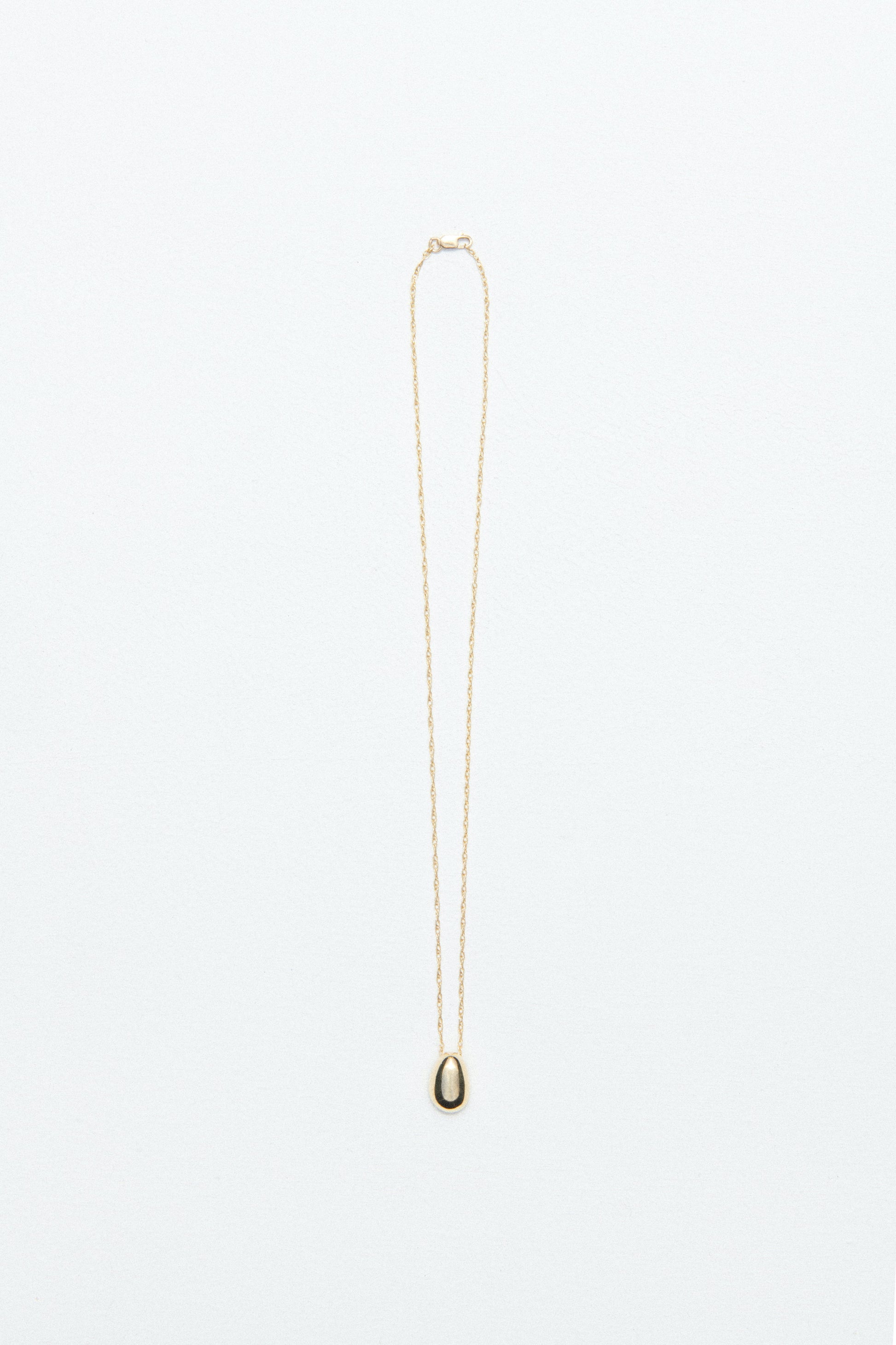 18K TINY EGG PENDANT