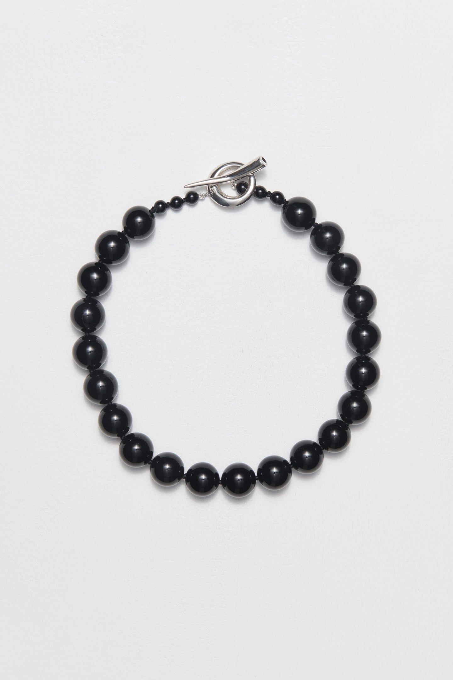 MEDIUM BOULE COLLAR IN ONYX