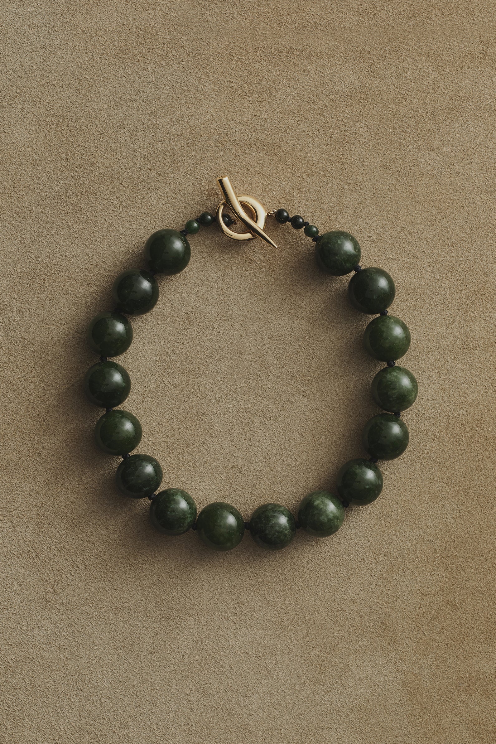 JADE BOULE COLLAR