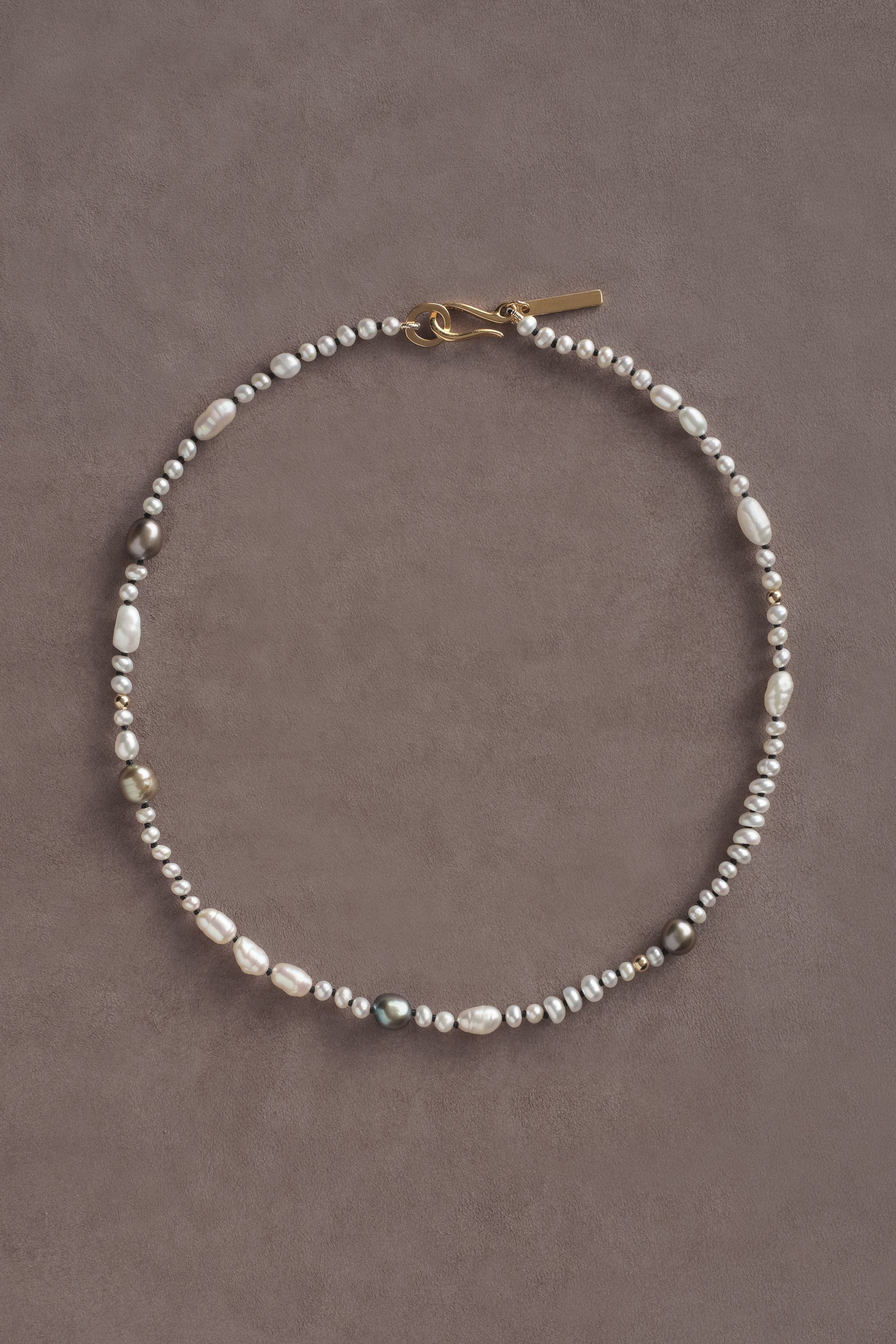 MERMAID PEARL NECKLACE 15IN