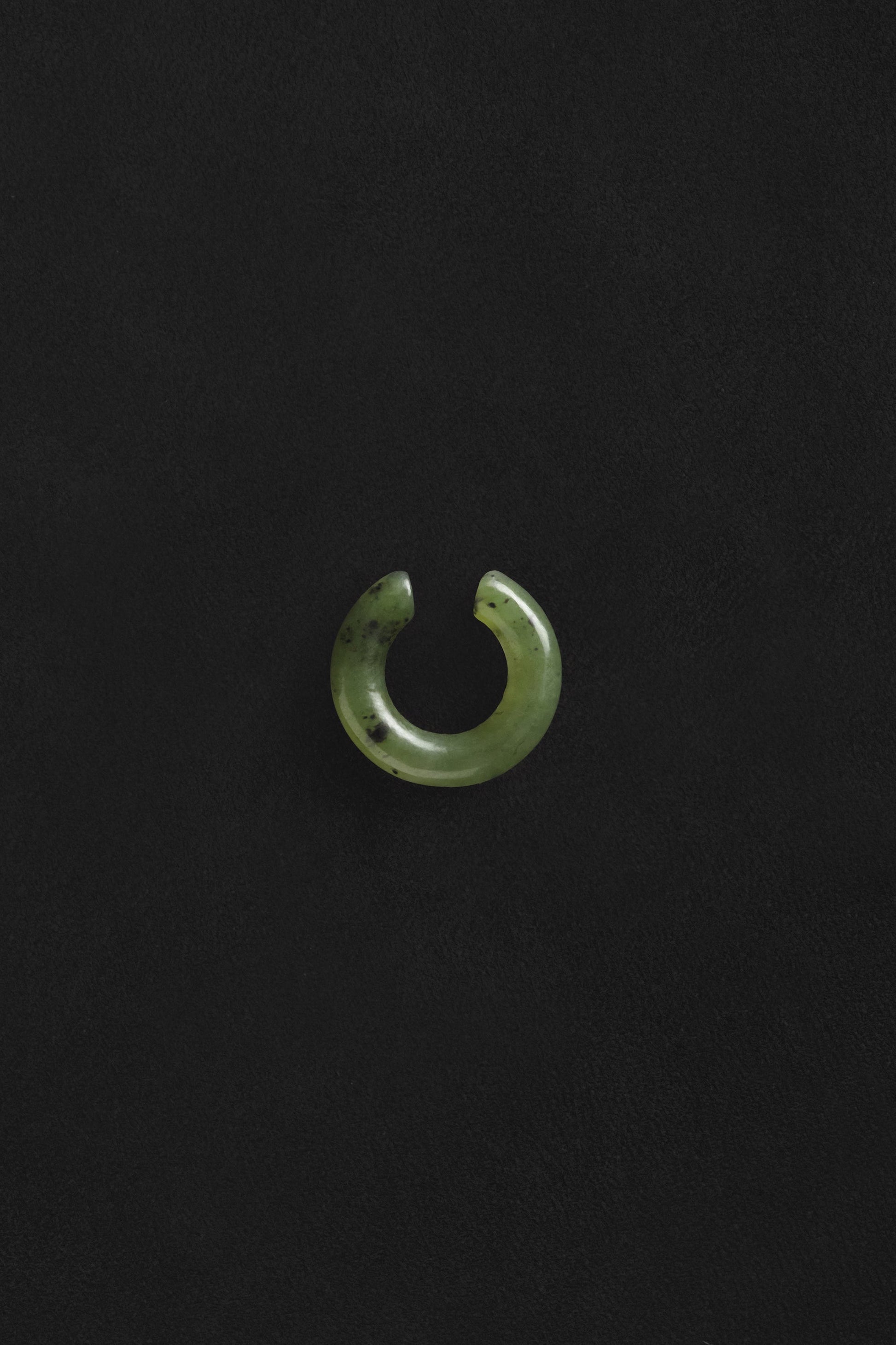 JADE BAGEL EAR CUFF