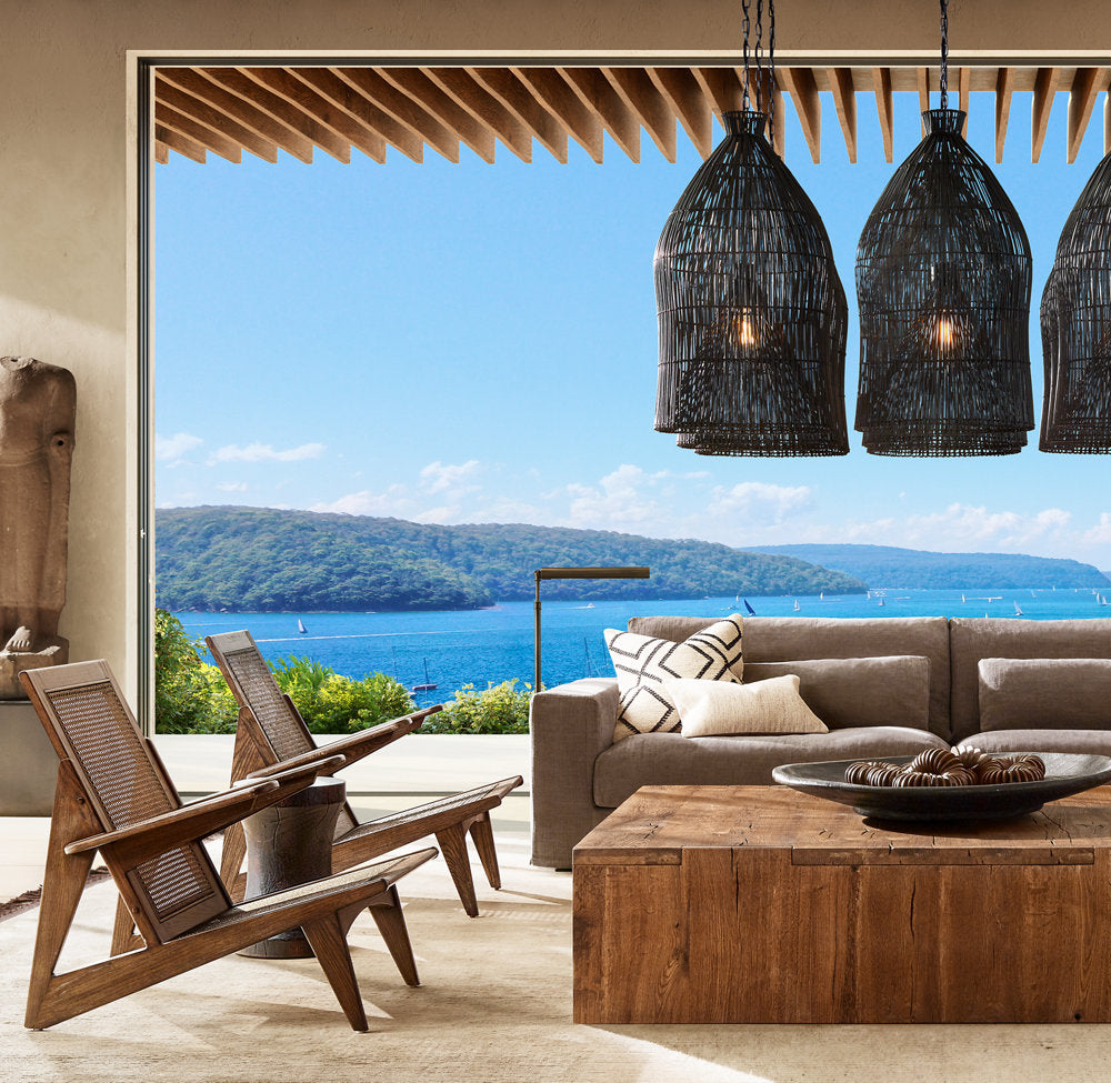 HANDWOVEN MÉLANGE FLATWEAVE SOLID PILLOW COVER - LUMBAR