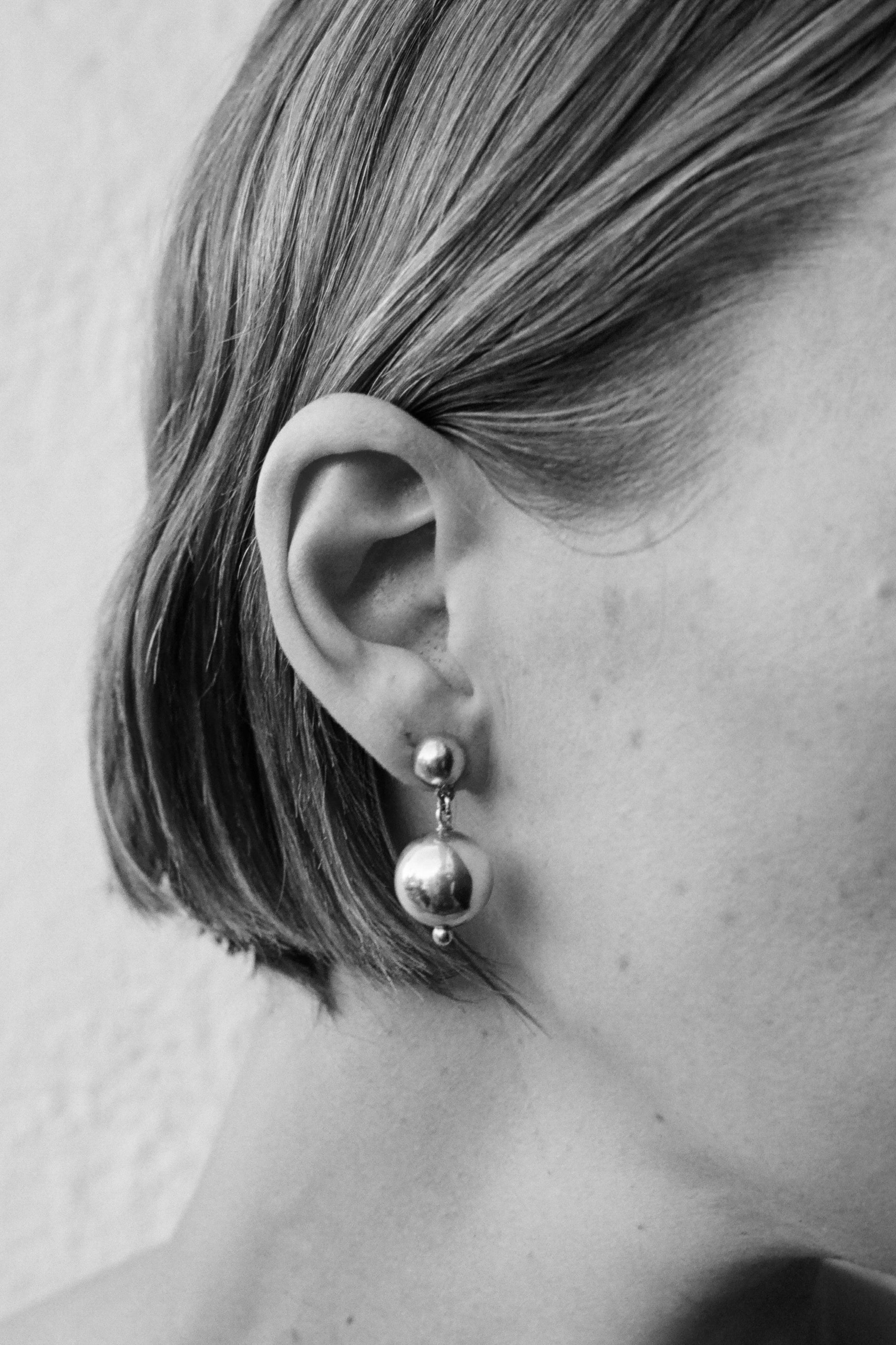 BALL DROP EARRINGS