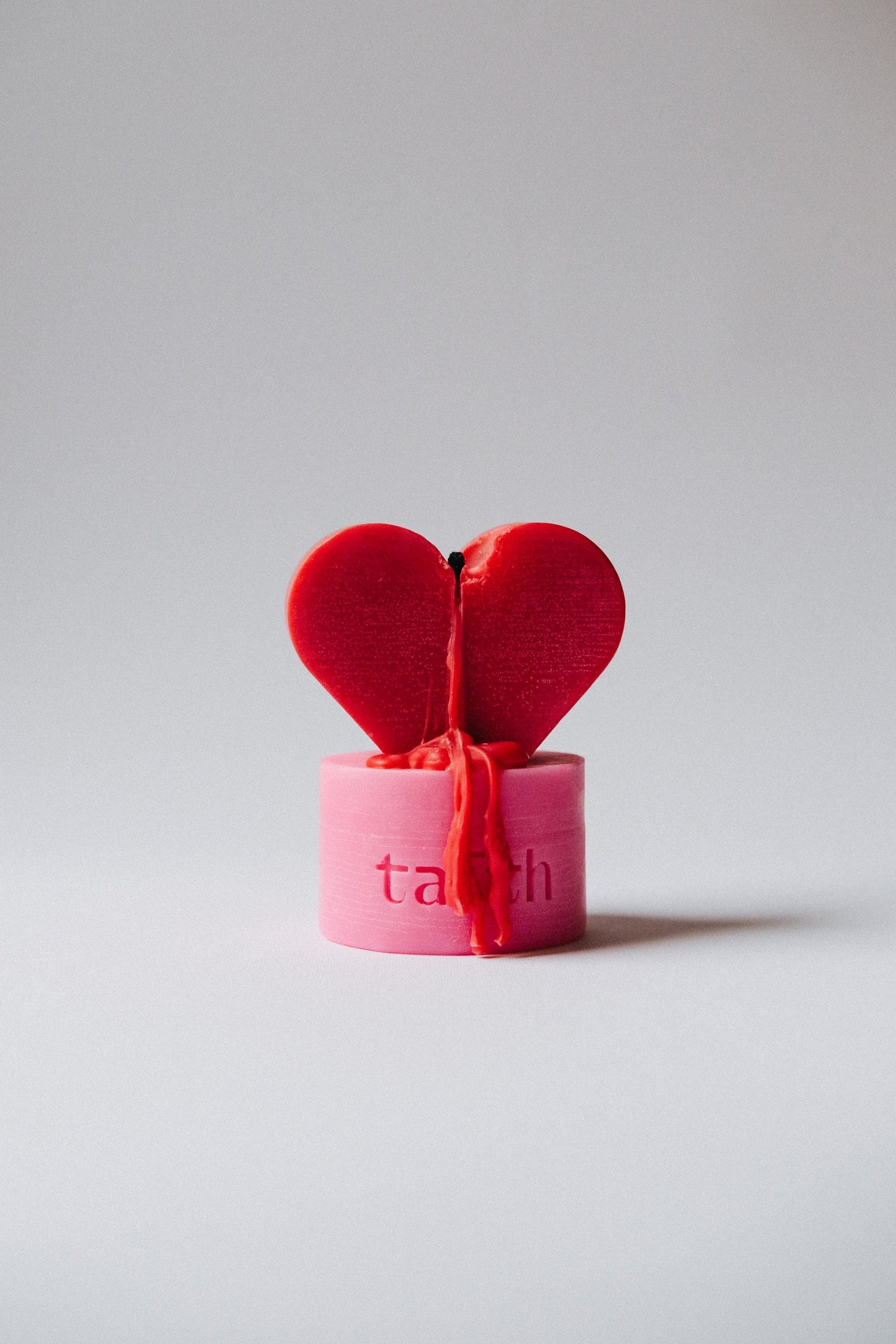 Heart Lulu Candle Valentins Day Limited Edition