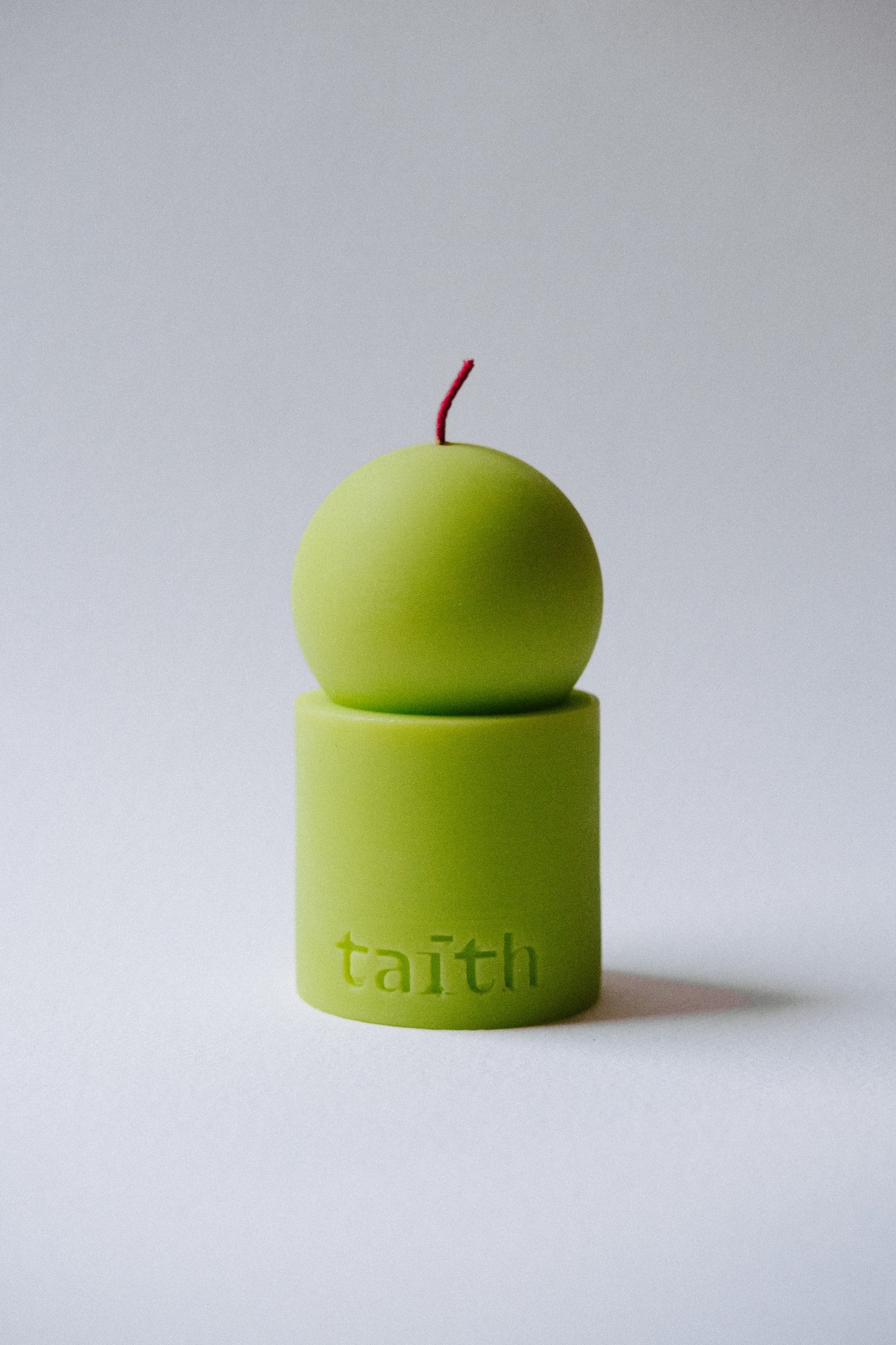 Lulu Candle Neon Green