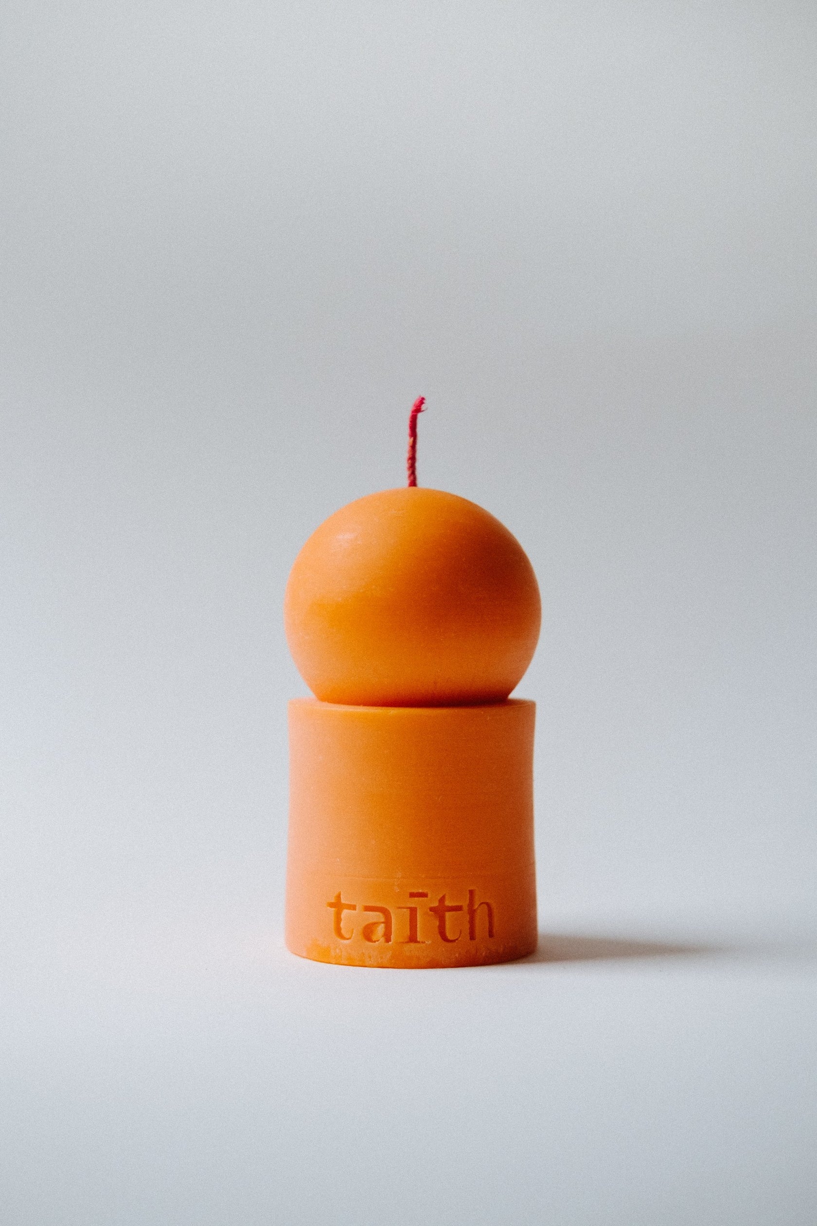 Lulu Candle orange
