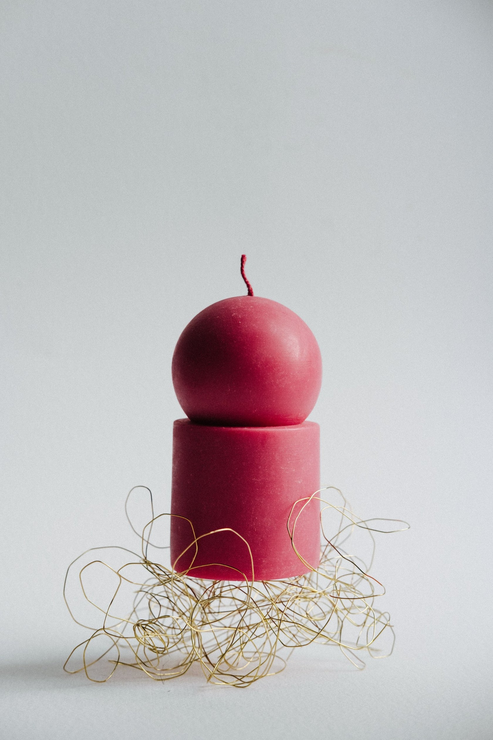 Lulu Candle fuxia
