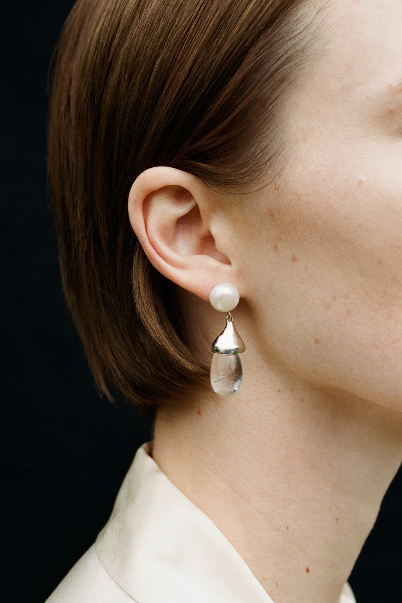 QUARTZ AUDREY EARRINGS