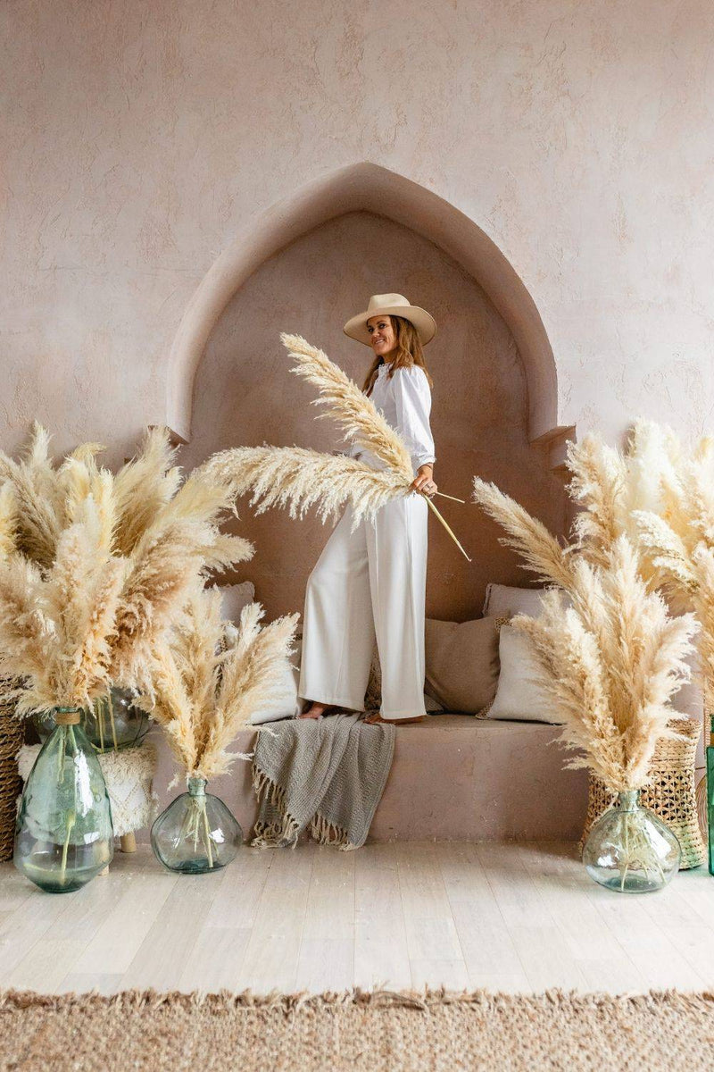 PAMPAS GRASS SIZE LARGE COLOUR NATURAL TYPE 6
