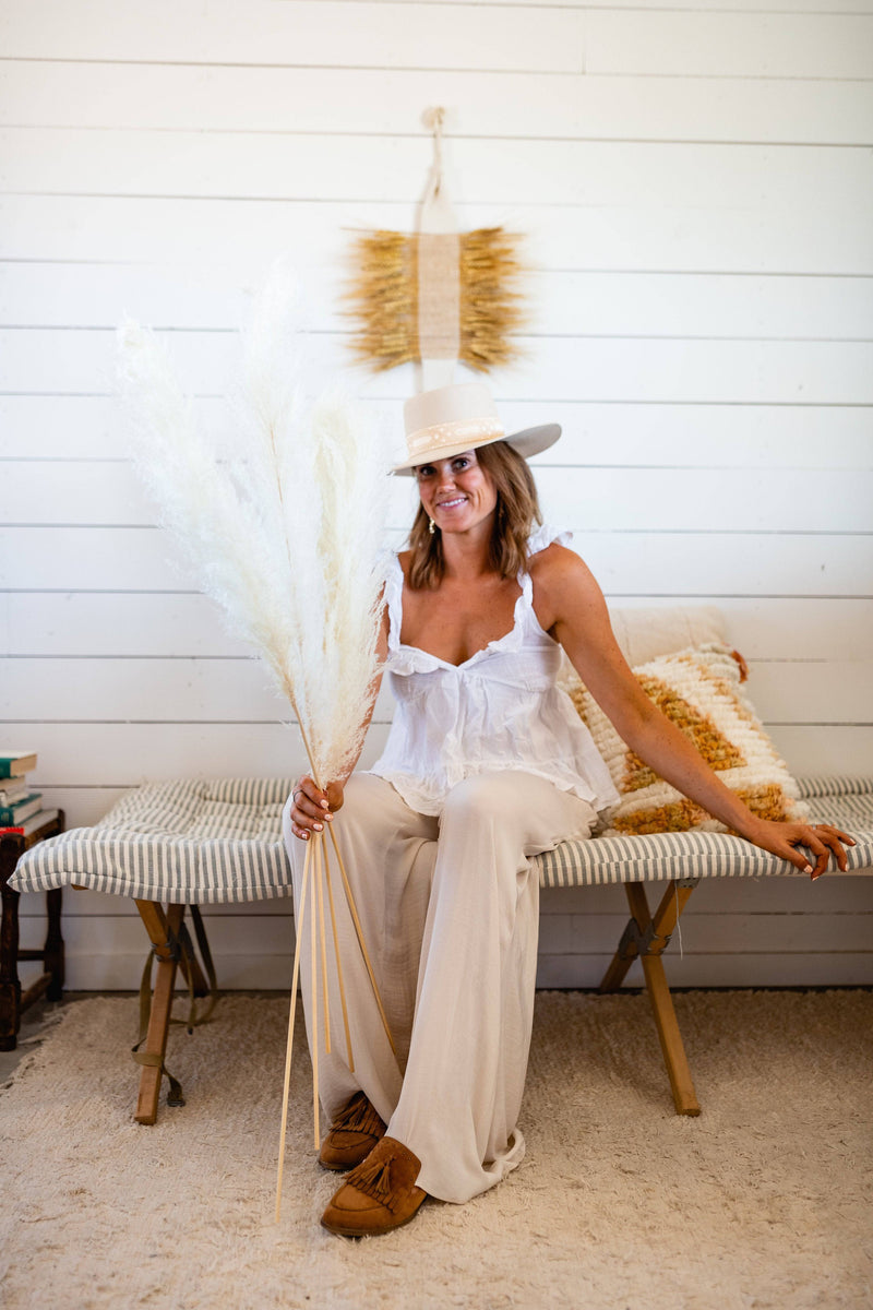 PAMPAS GRASS SIZE LARGE COLOUR CREAM TYPE 1