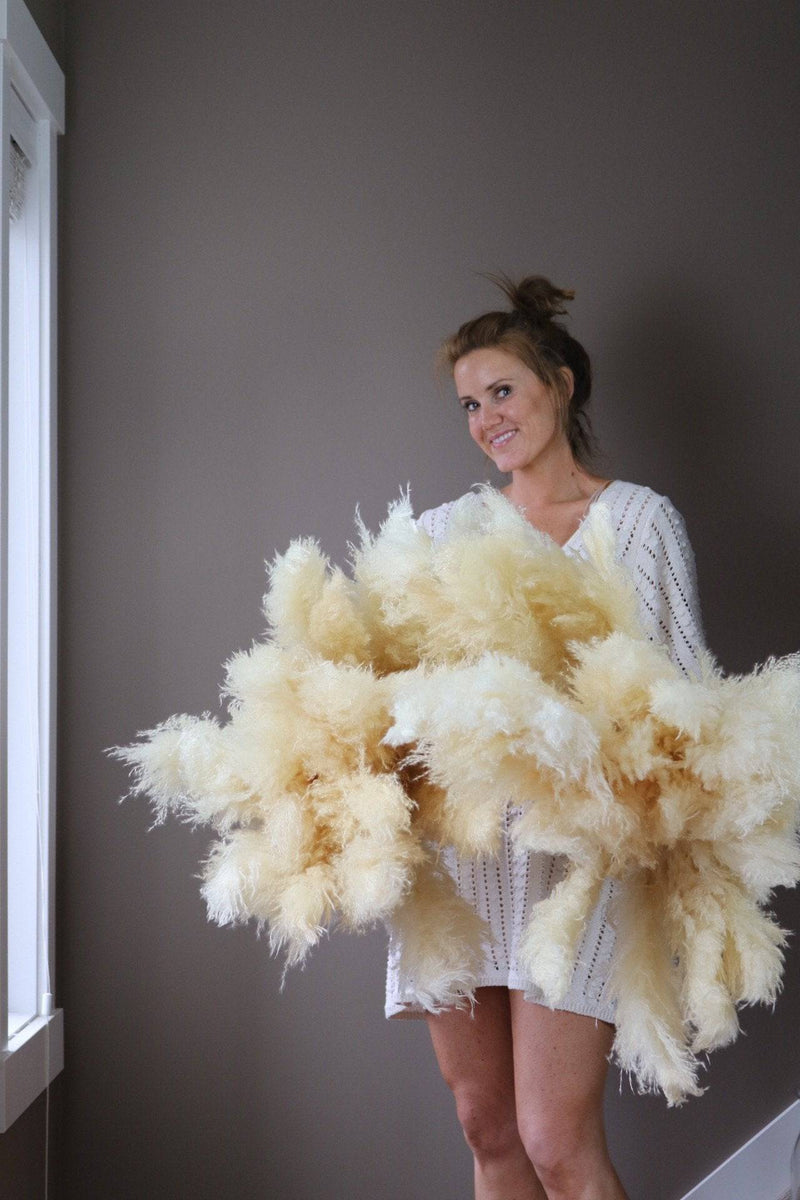 PAMPAS GRASS SIZE LARGE COLOUR CREAM TYPE 1