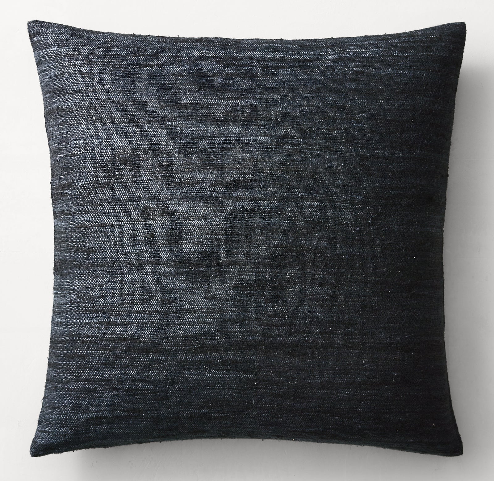 SETA RAW SILK MARLED PILLOW COVER - SQUARE