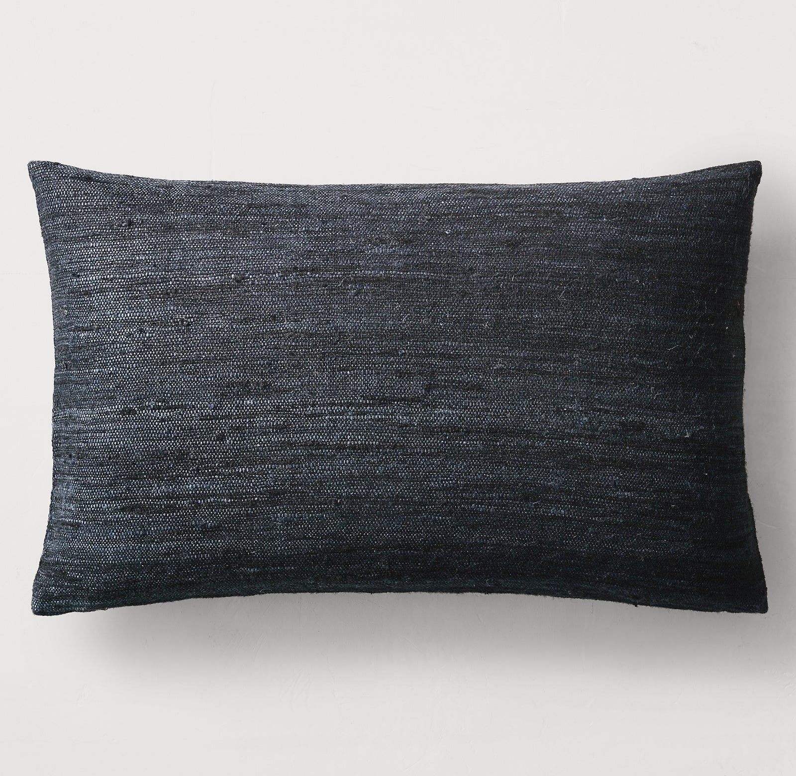 SETA RAW SILK MARLED PILLOW COVER - LUMBAR