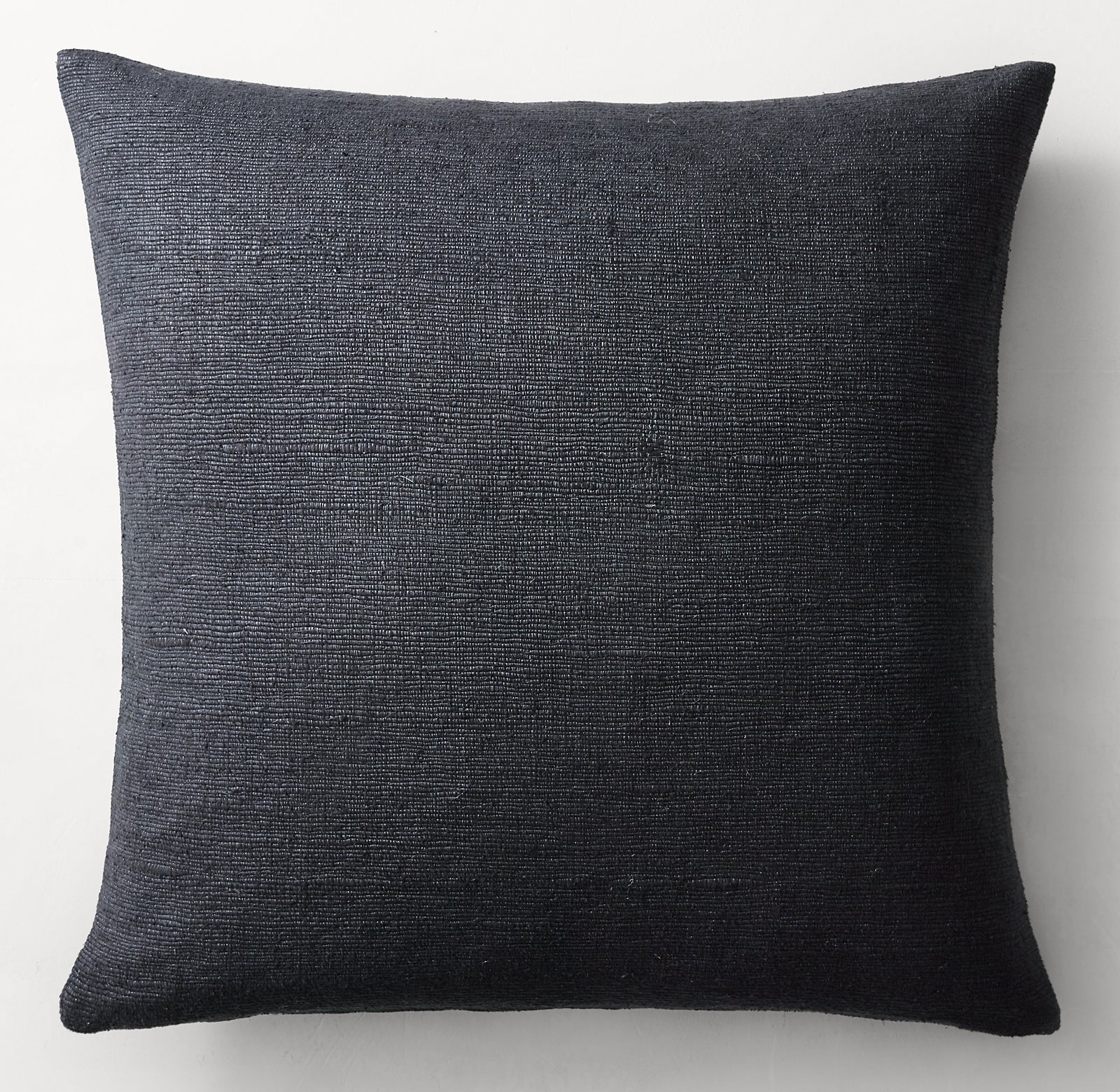 SETA RAW SILK FAILLE PILLOW COVER - SQUARE
