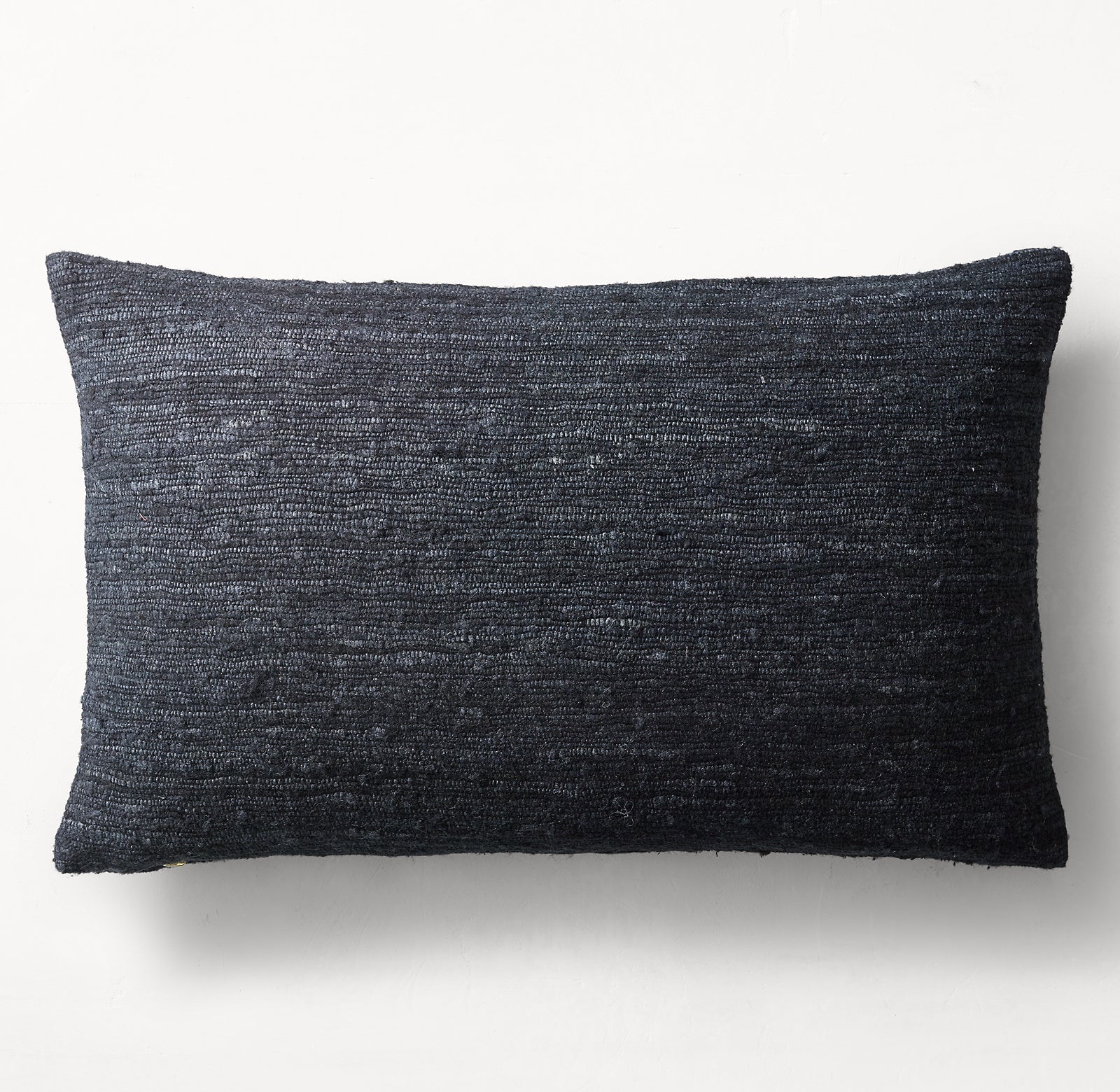 SETA RAW SILK TEXTURED PILLOW COVER - LUMBAR